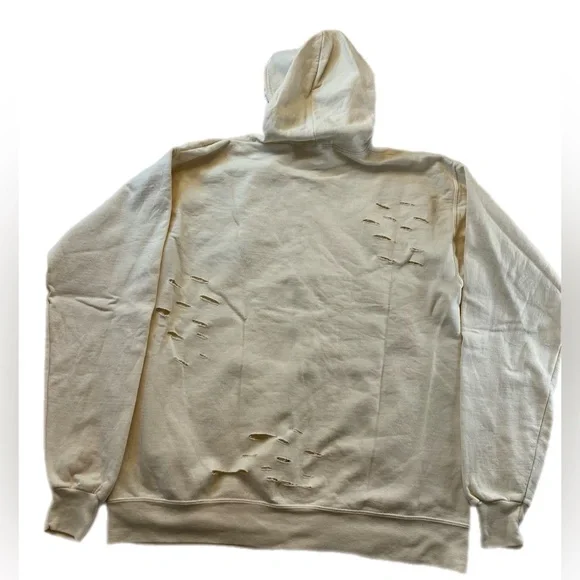 Free people X Tricia Fix distressed zip up hoodie Small - Picture 6 of 6